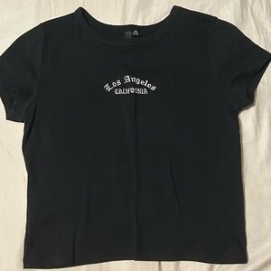 Black Graphic Kids T-Shirt